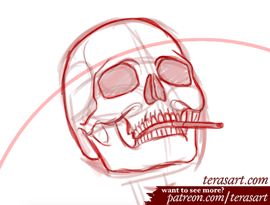 Spooky scary skeletons • Tera S Art